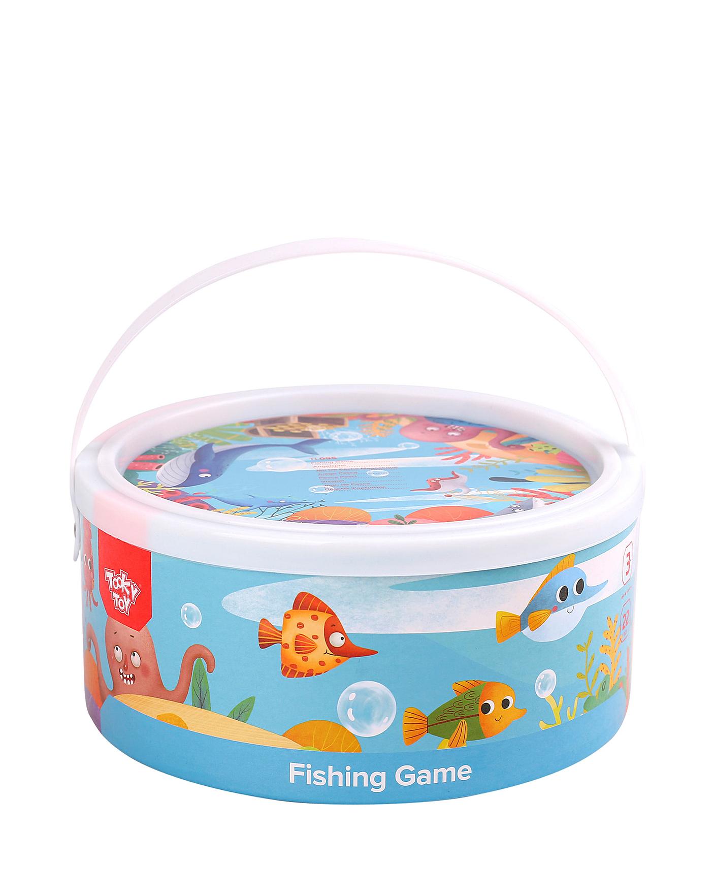 Tooky Toy Wooden Fishing Game Home Essentials