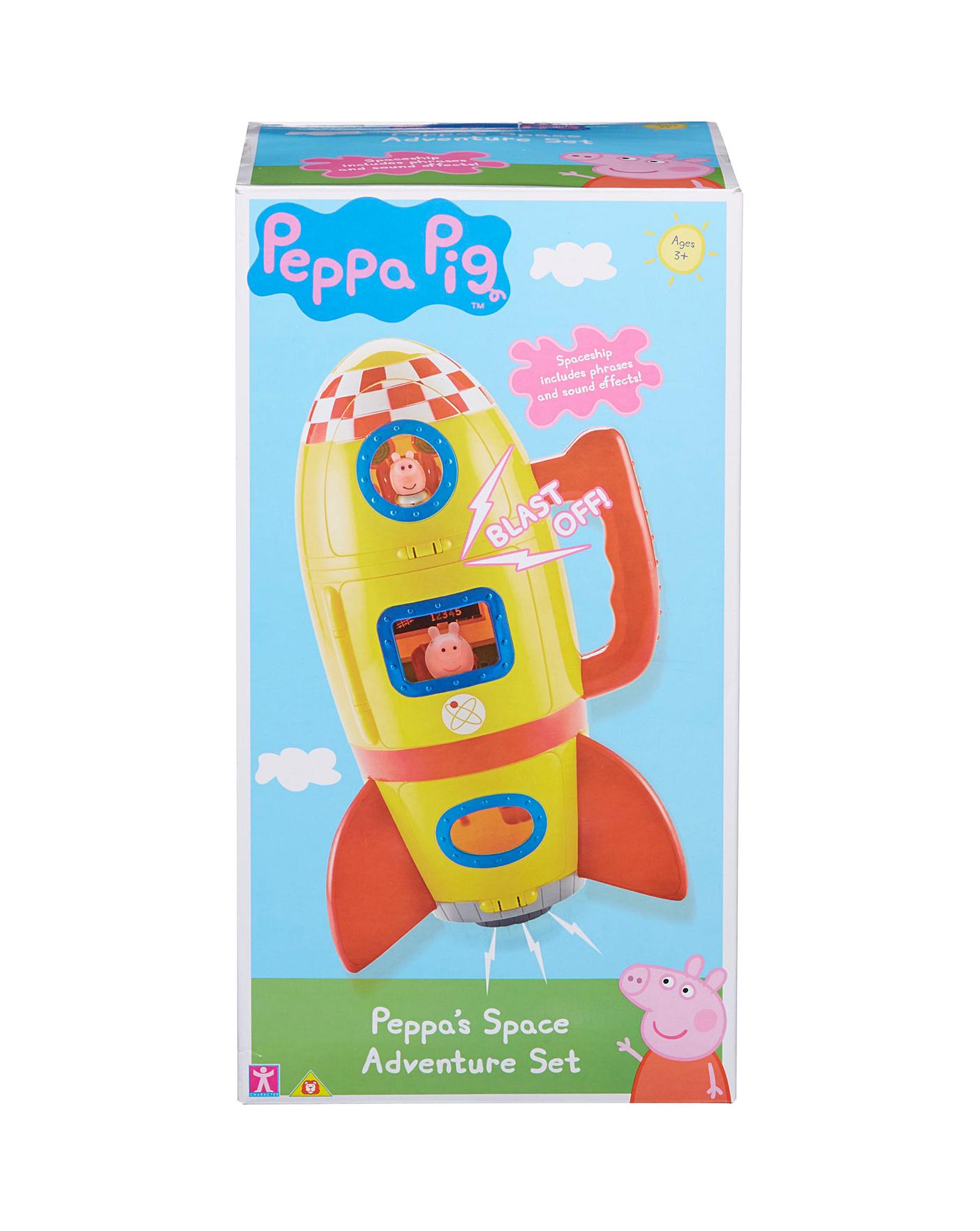 Peppa Pigs Yellow Spaceship | J D Williams