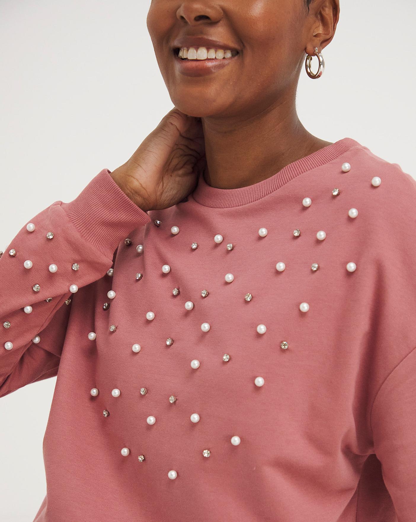 Beaded Sweat J D Williams