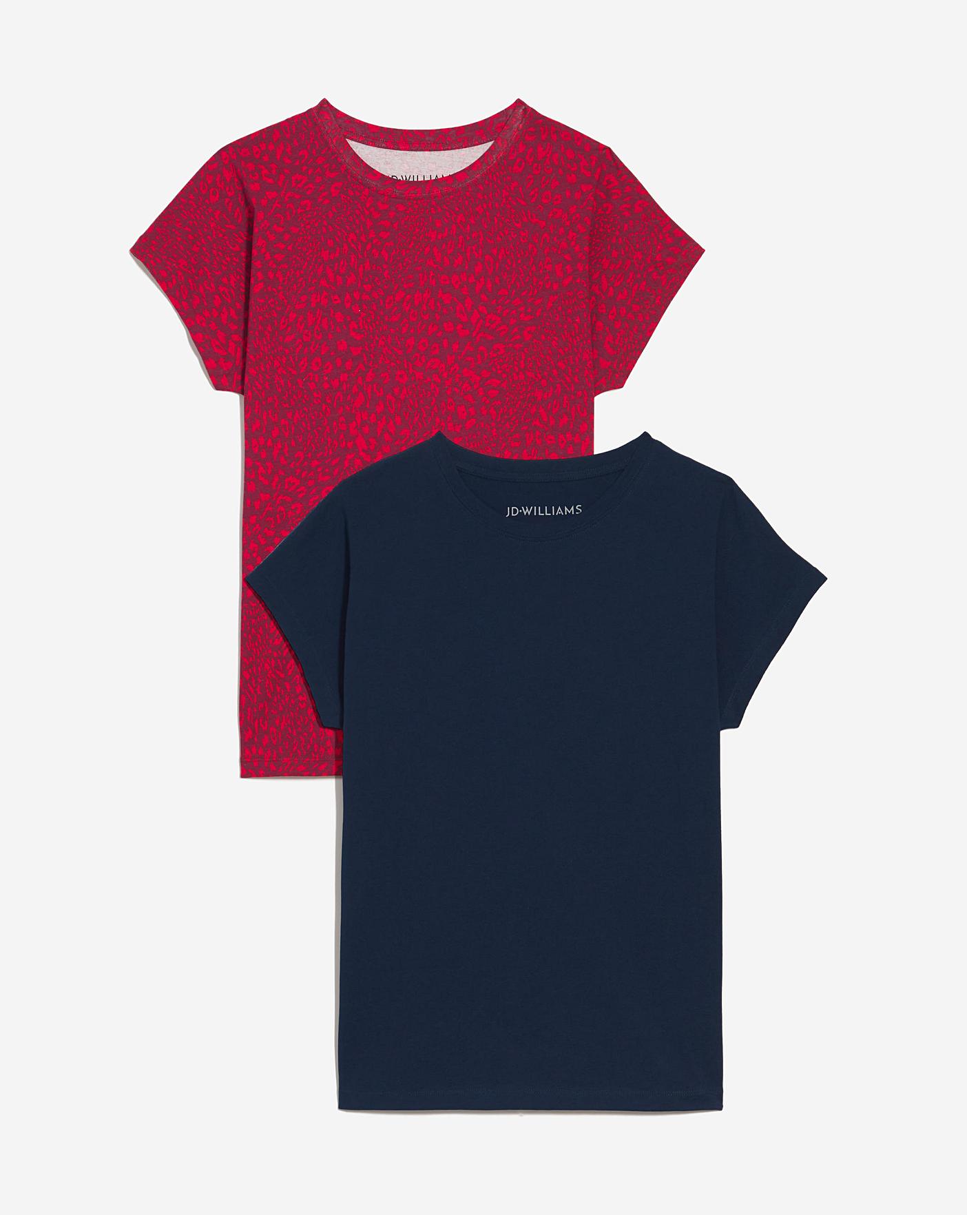 Relaxed T-Shirt Pack | J D Williams