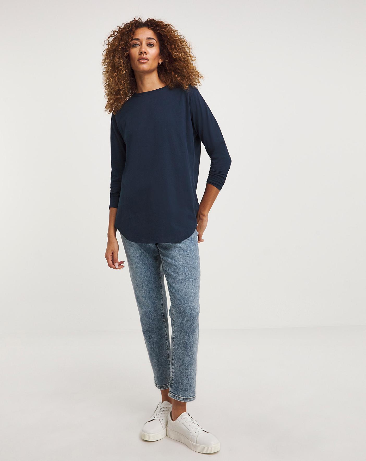 The Ribbed Longline Top