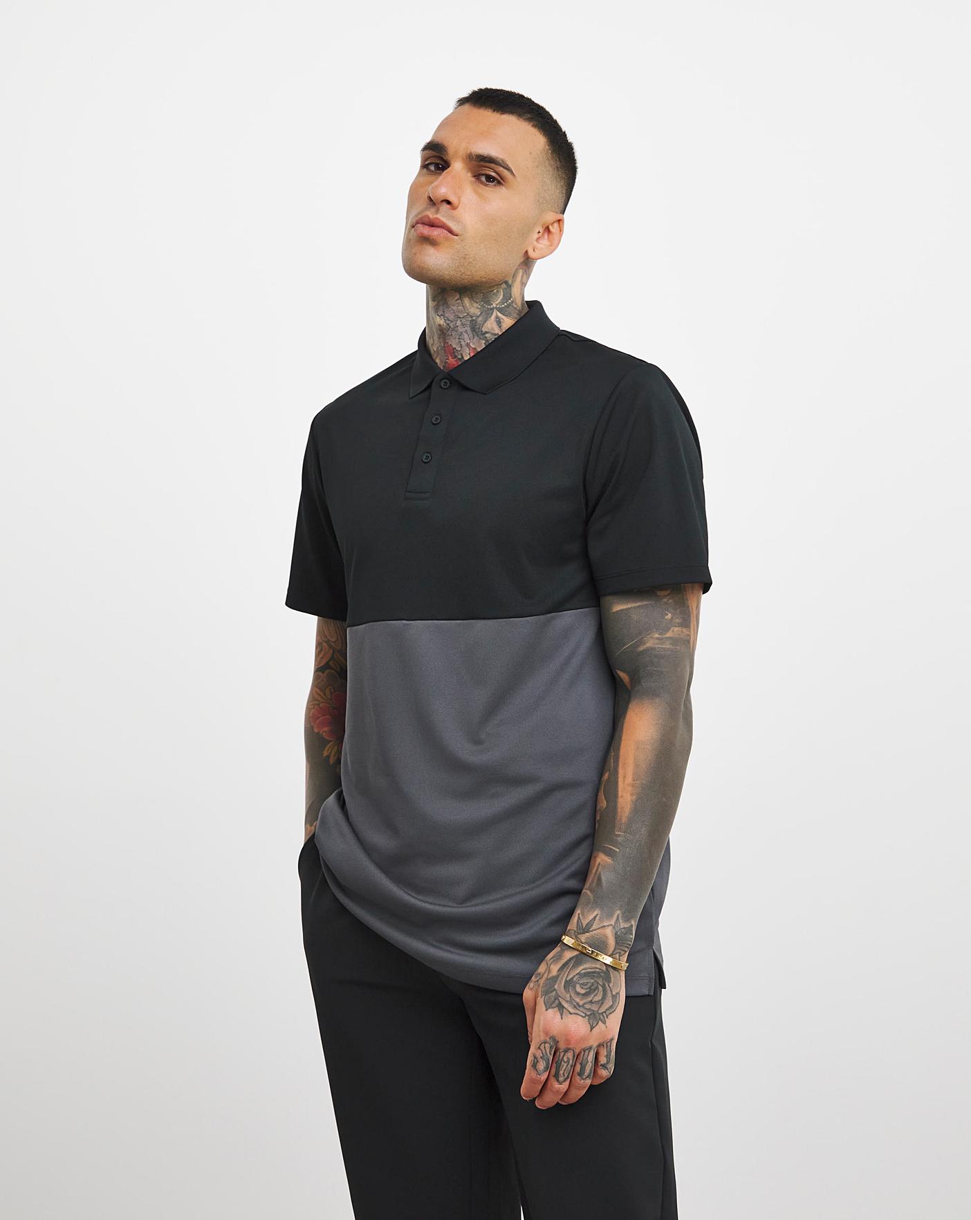 Jacamo long outlet polo shirts