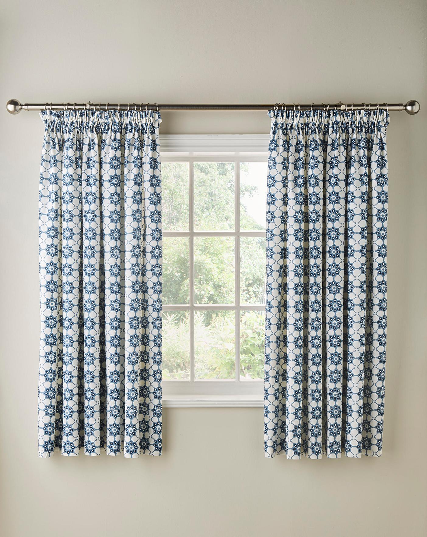 Katie Printed Kitchen Curtains Oxendales