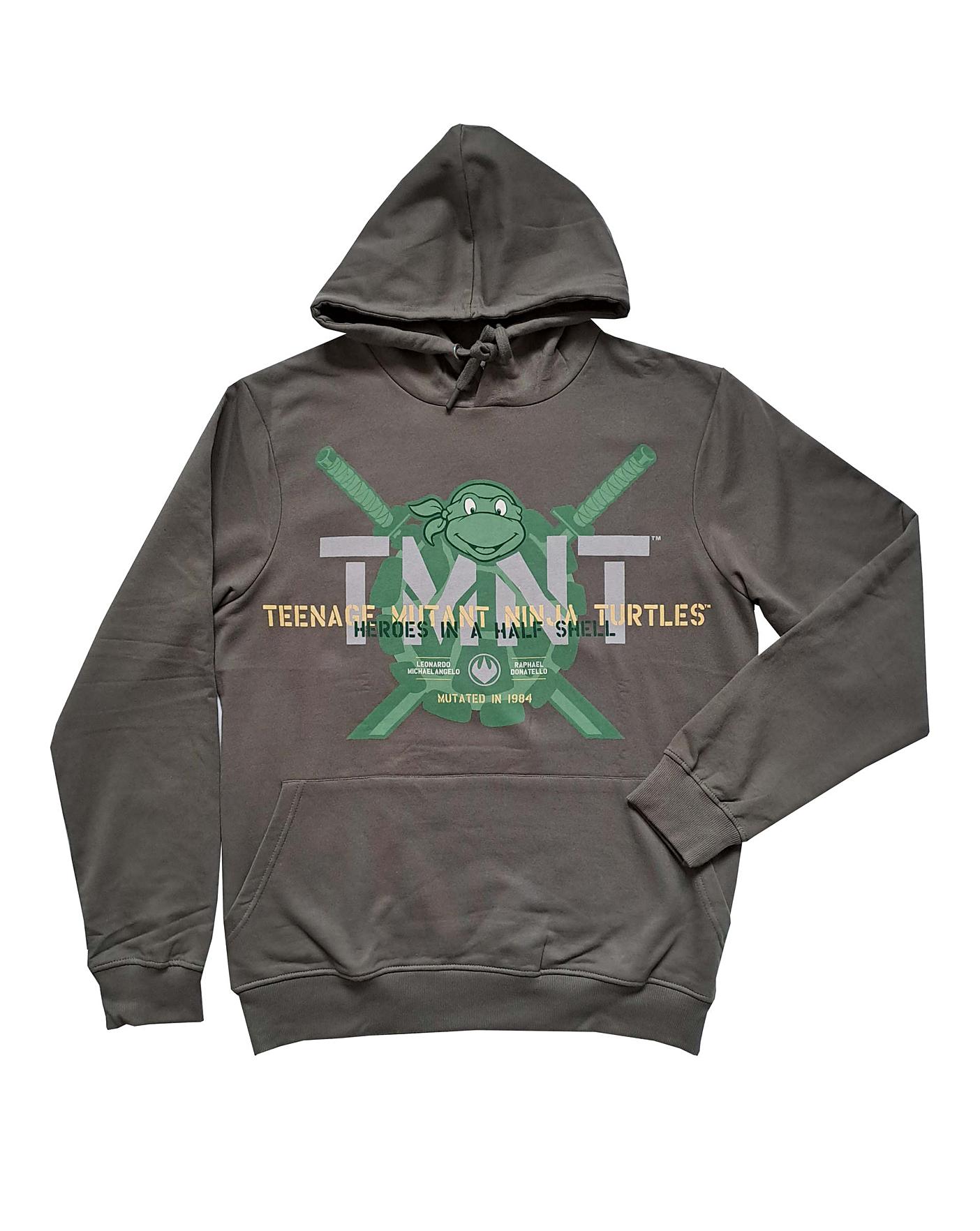 Ninja turtles hoodie mens deals
