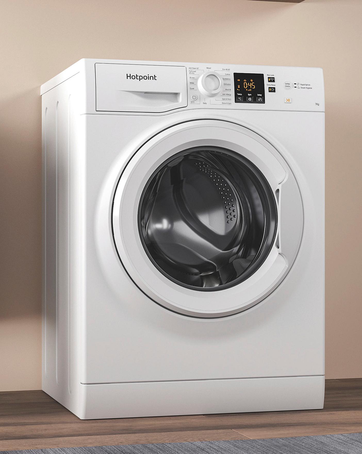 hotpoint washing machine nswm742uwukn