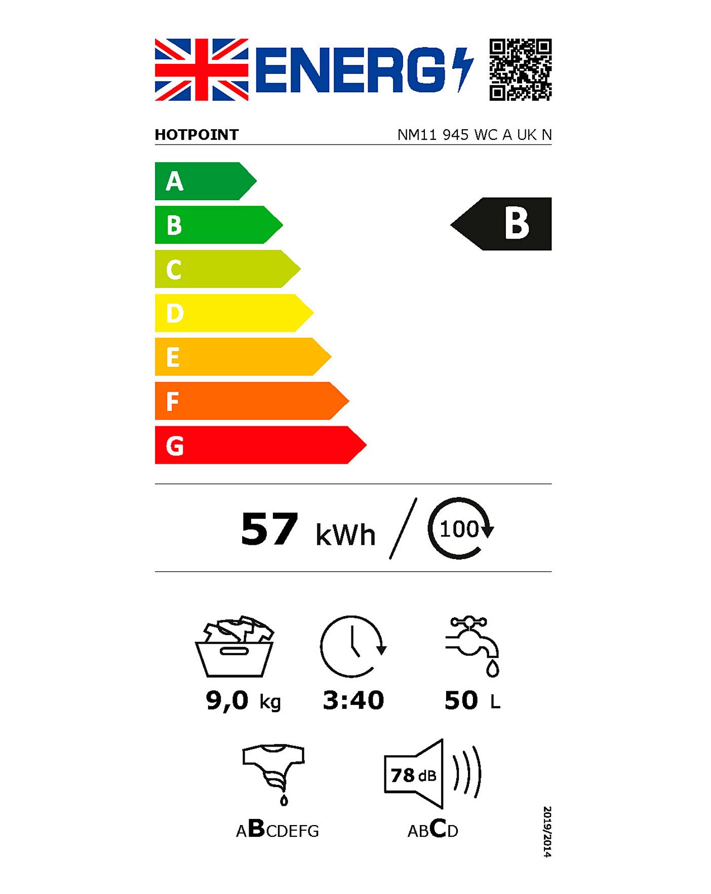 hotpoint activecare nm11945wcaukn