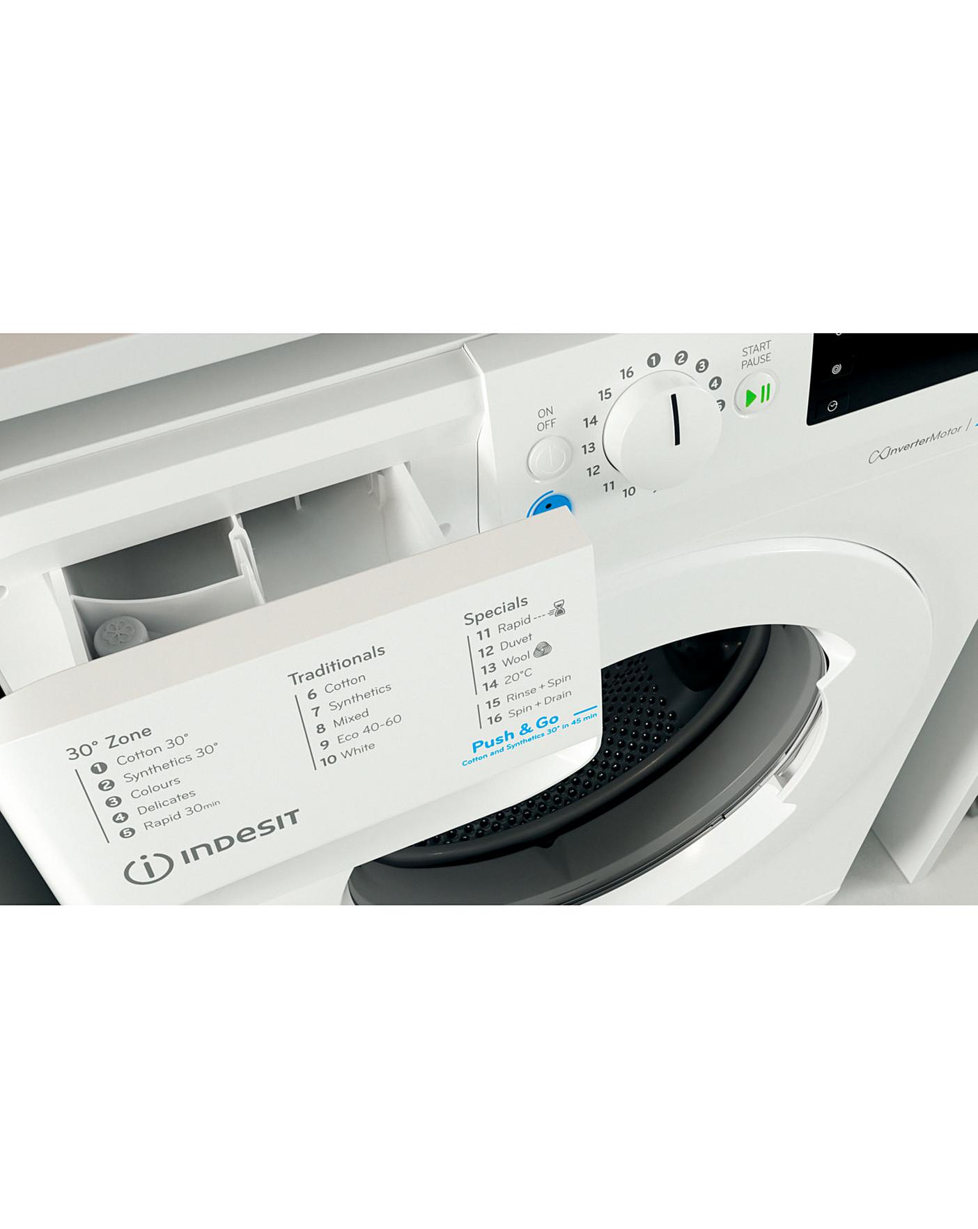 indesit 10kg 1600rpm washing machine