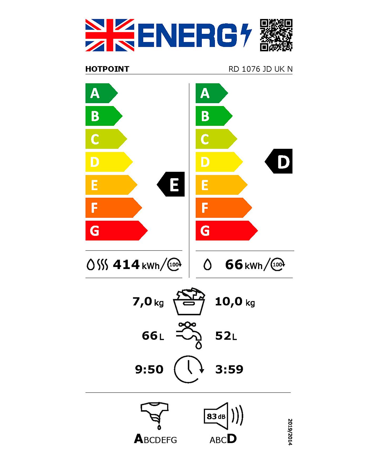 Hotpoint rd1076jdukn online