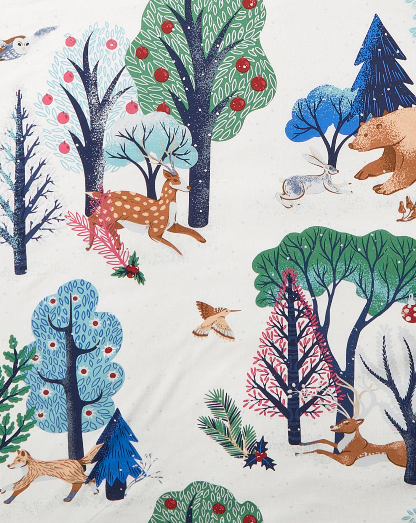 Woodland Scene Duvet Cover Set Home Essentials