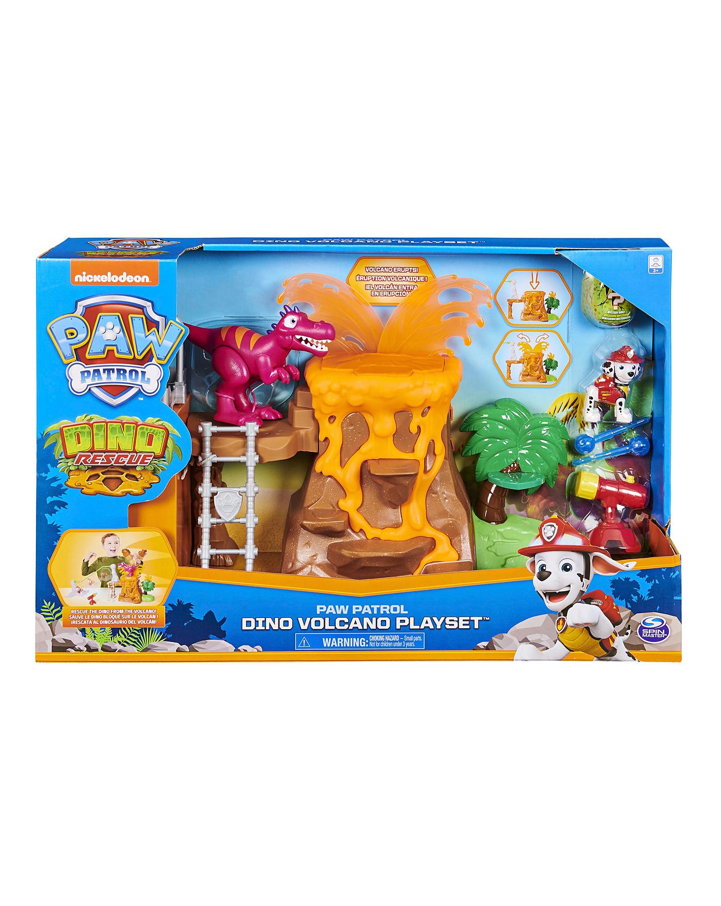 asda paw patrol dino rescue set