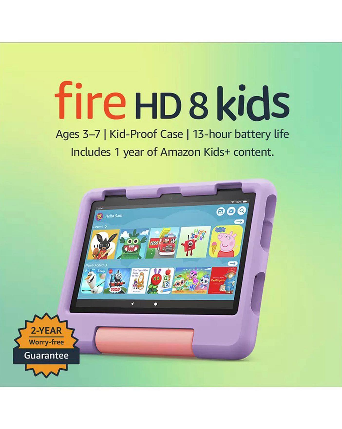 Fire purchases HD 8 Kids Edition