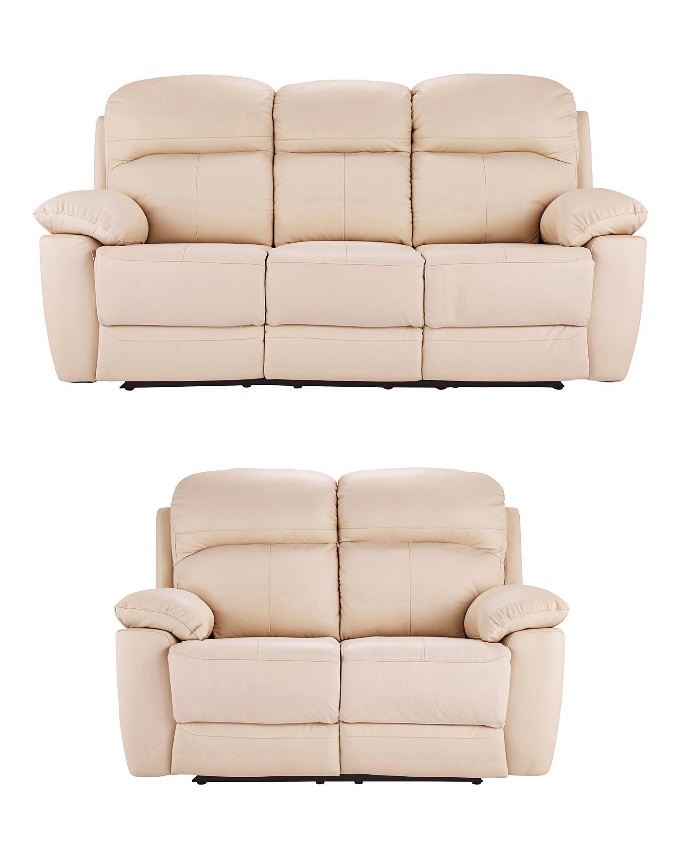 Roma Leather 3 Plus 2 Seater Recliner Oxendales Roma Leather 3 Plus 2 Seater Recliner