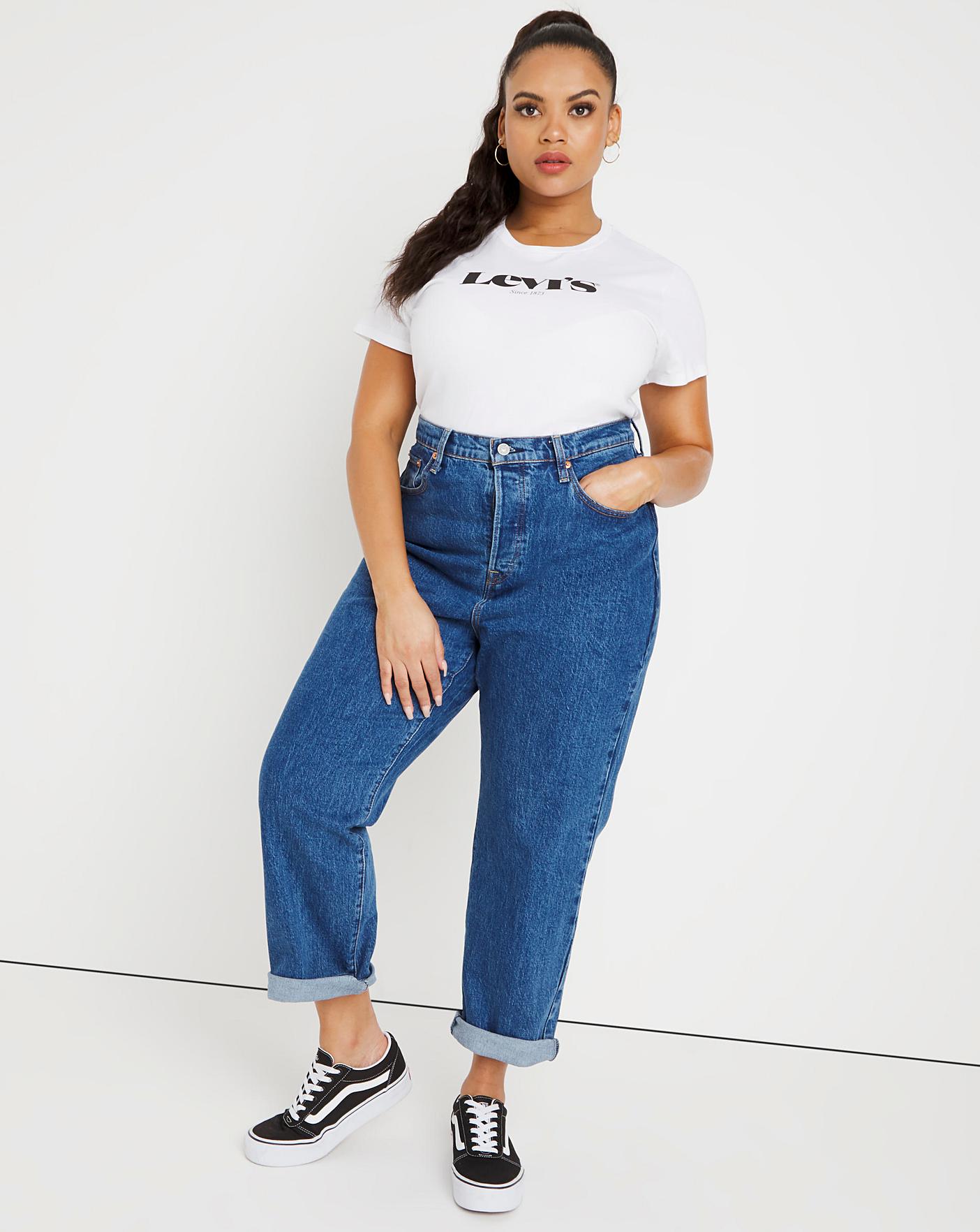 Levi's Ribcage Straight Ankle Jeans | Simply Be
