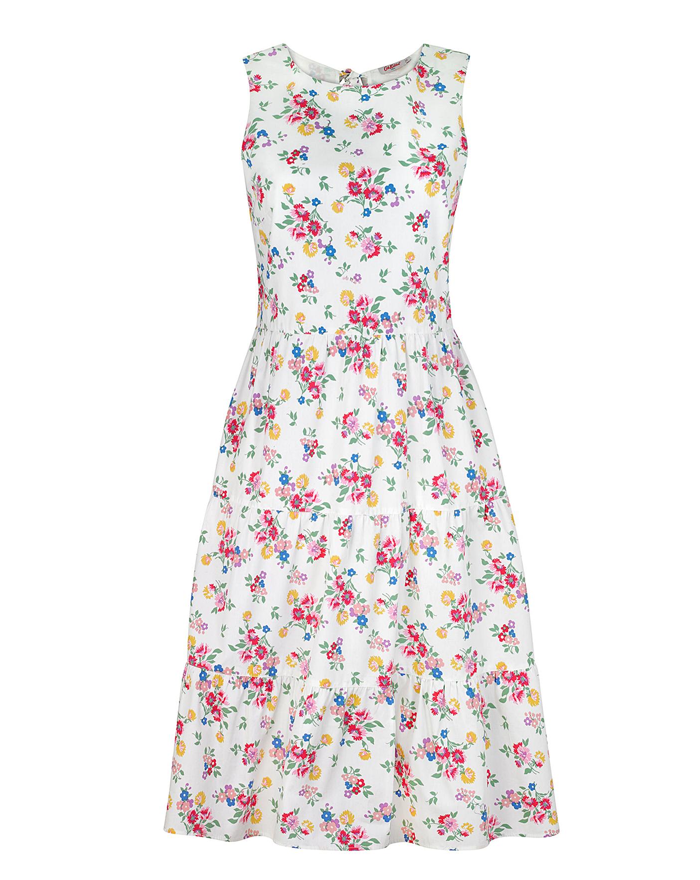 Cath Kidston Printed Tiered Dress | Oxendales