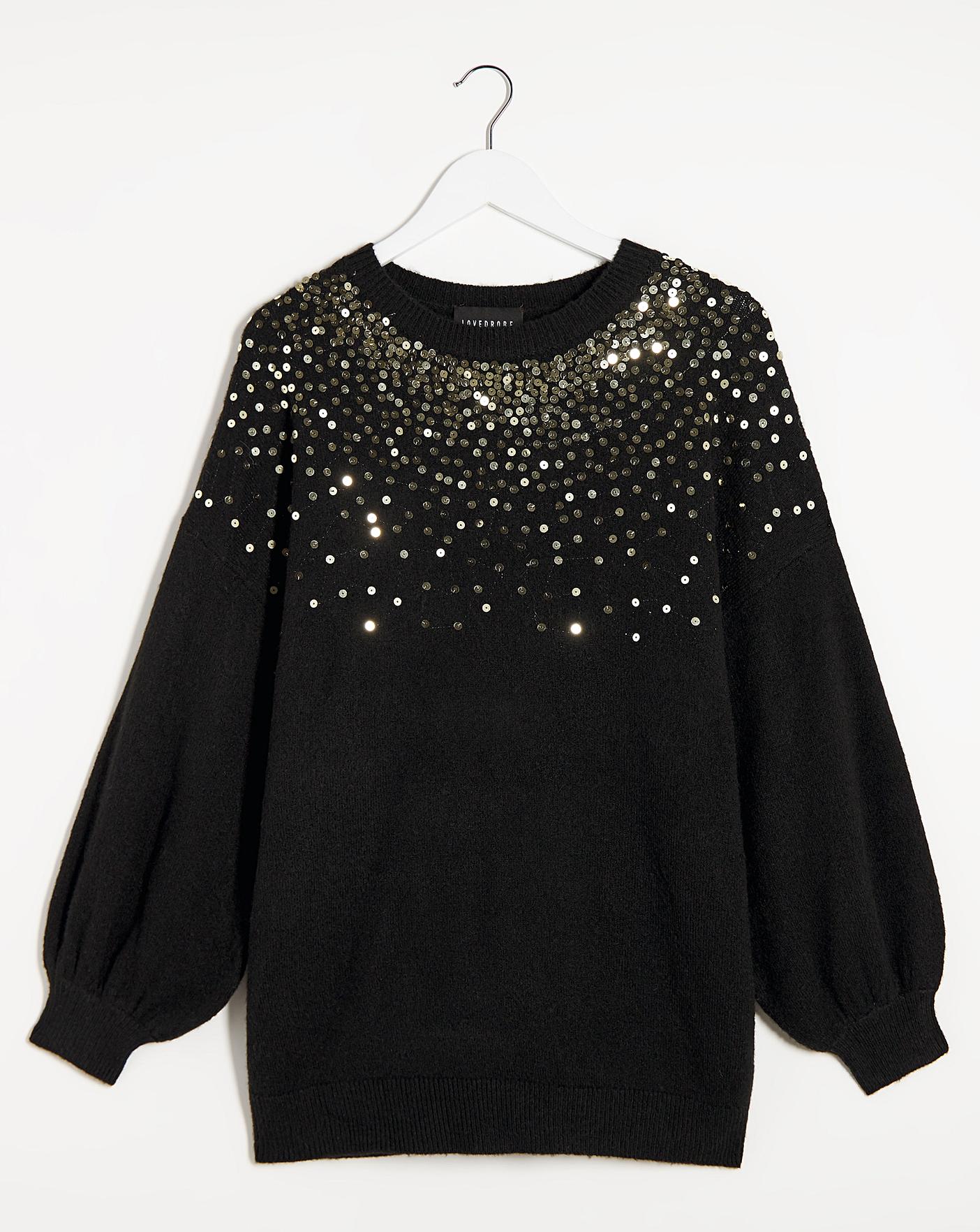 next sequin jumper