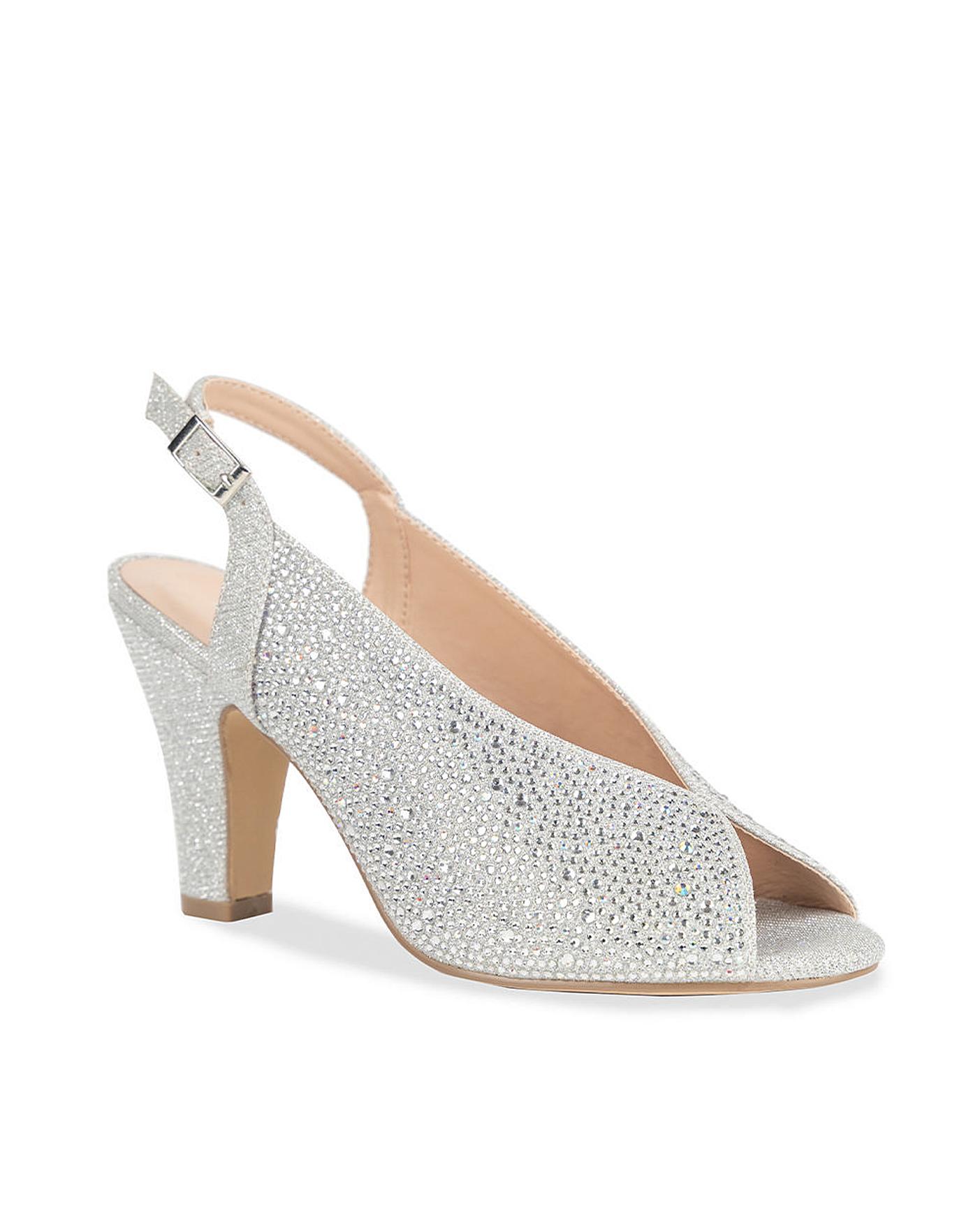 Grey sandals wide fit on sale