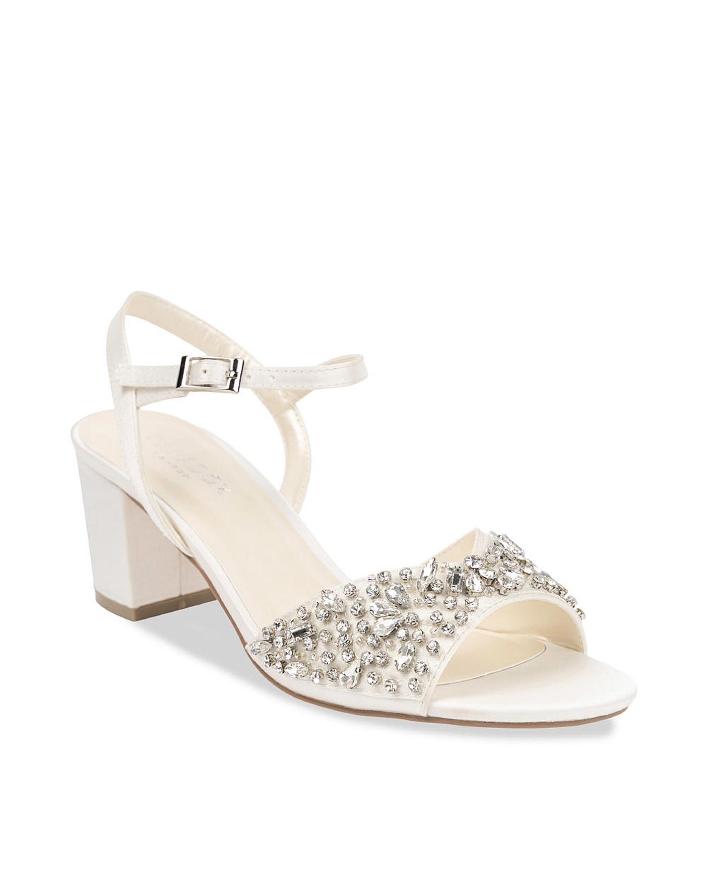Paradox London Holden Wide Fit Heels Simply Be