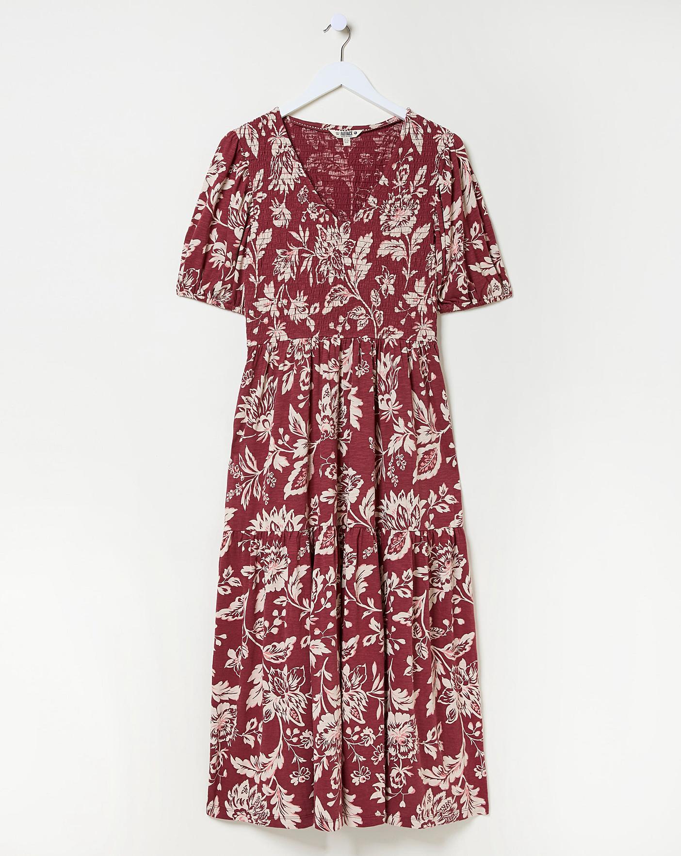 FatFace Danielle Floral Midi Dress | Oxendales FatFace Danielle Floral Midi Dress | Oxendales