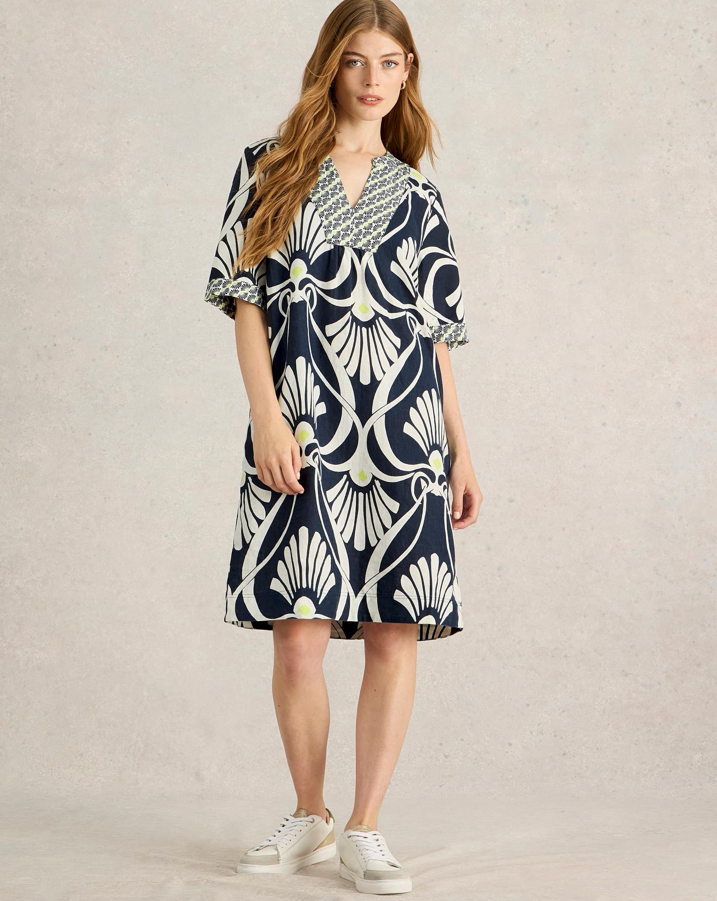 h&m linen blend bandeau dress Capri Linen Blend Maxi Dress in Black By DISSH main image 1