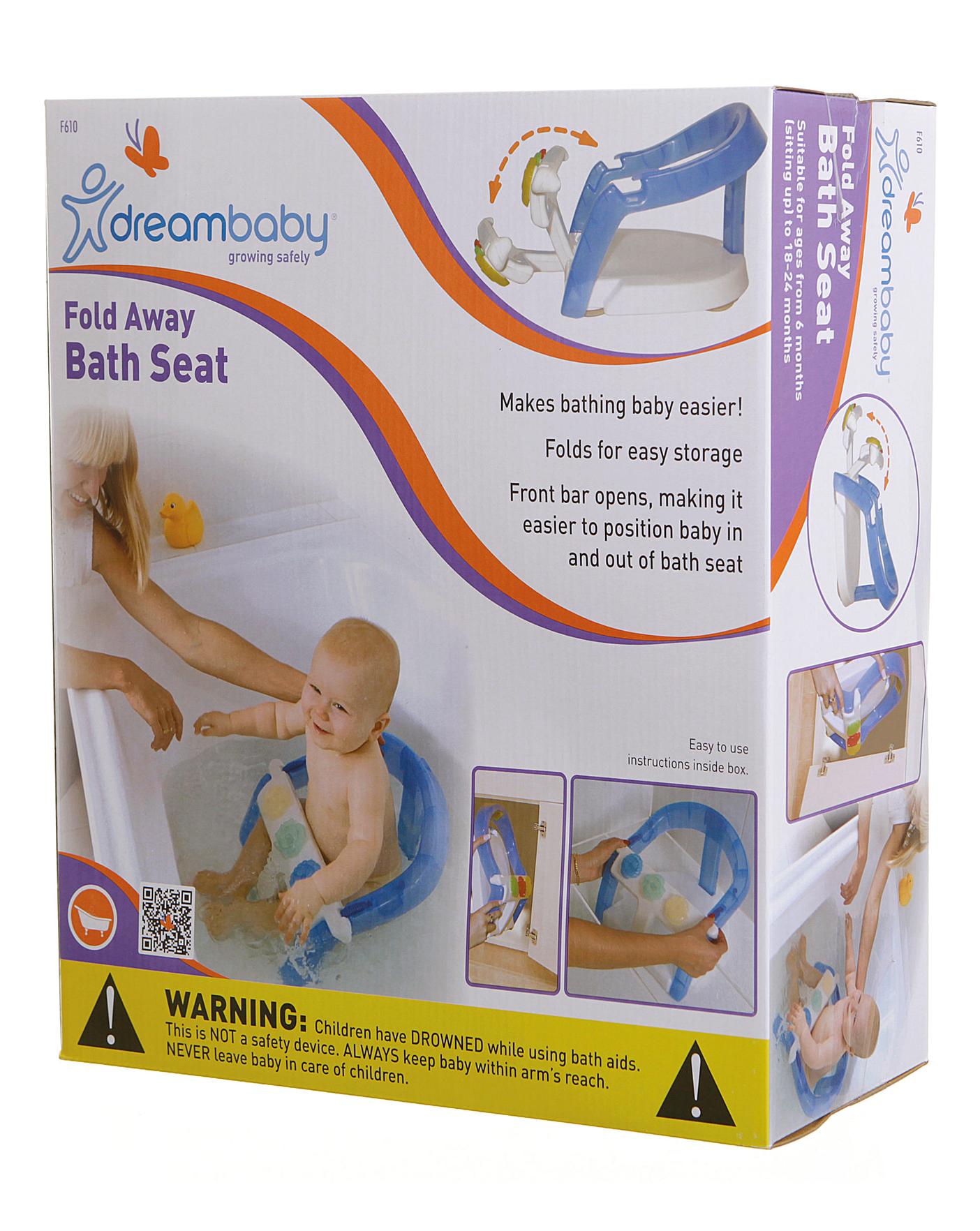 dreambaby fold away bath seat