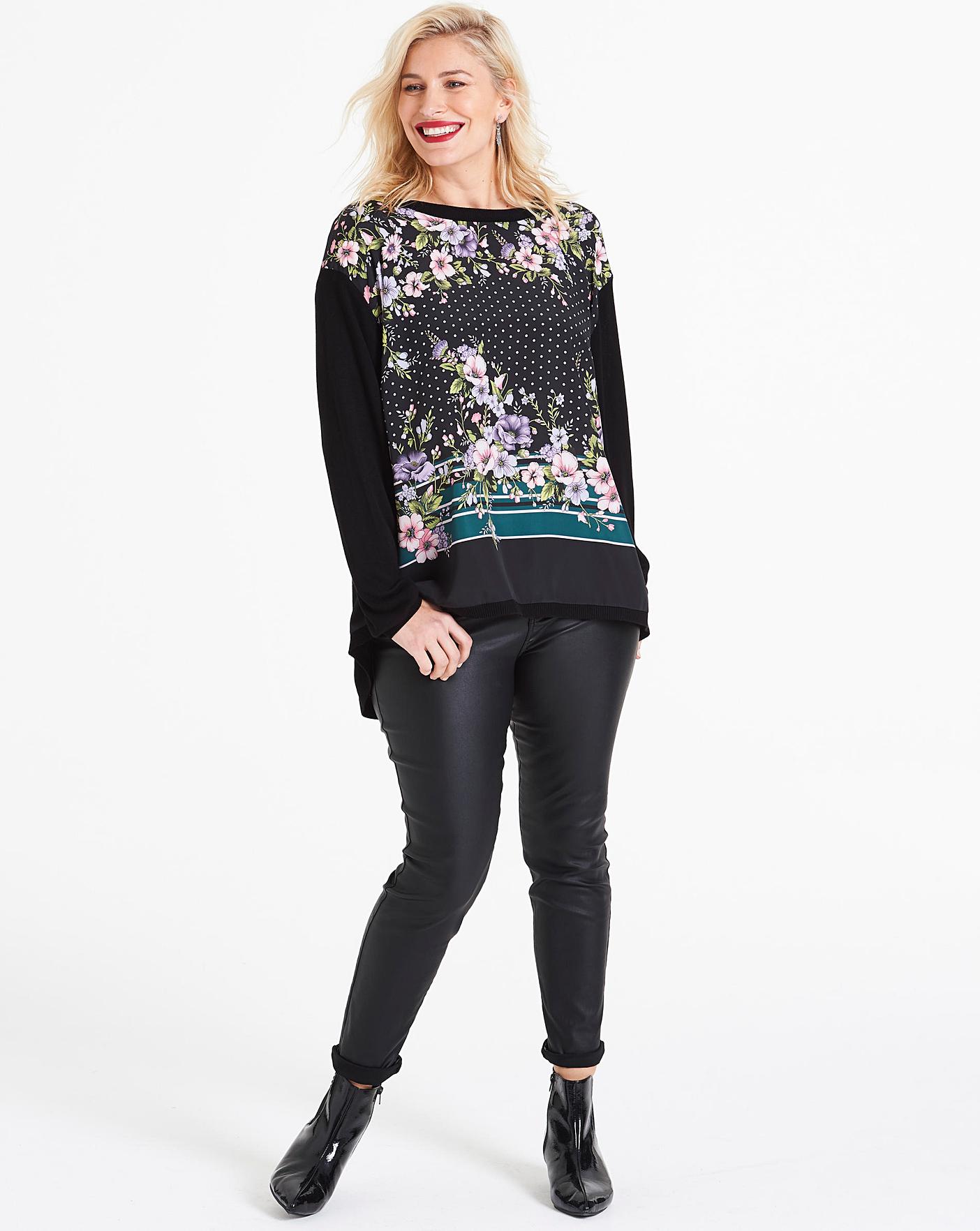 Oasis animal print clearance jumper