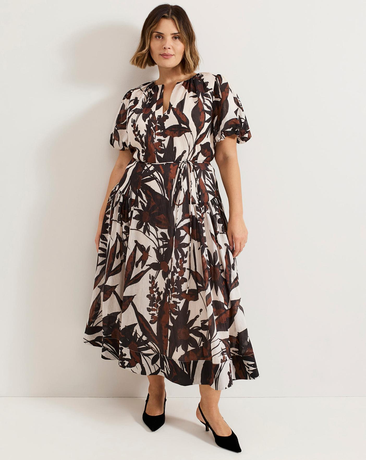【PHASE EIGHT】Zarah Midi Dress ミディドレス Zarah Midi Dress | Phase Eight ROW |