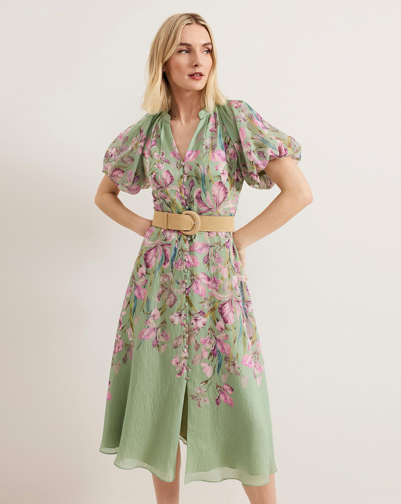 SALE☆【Phase Eight】Essie Floral Midi Dress Essie Floral Midi Dress | Phase Eight UK |