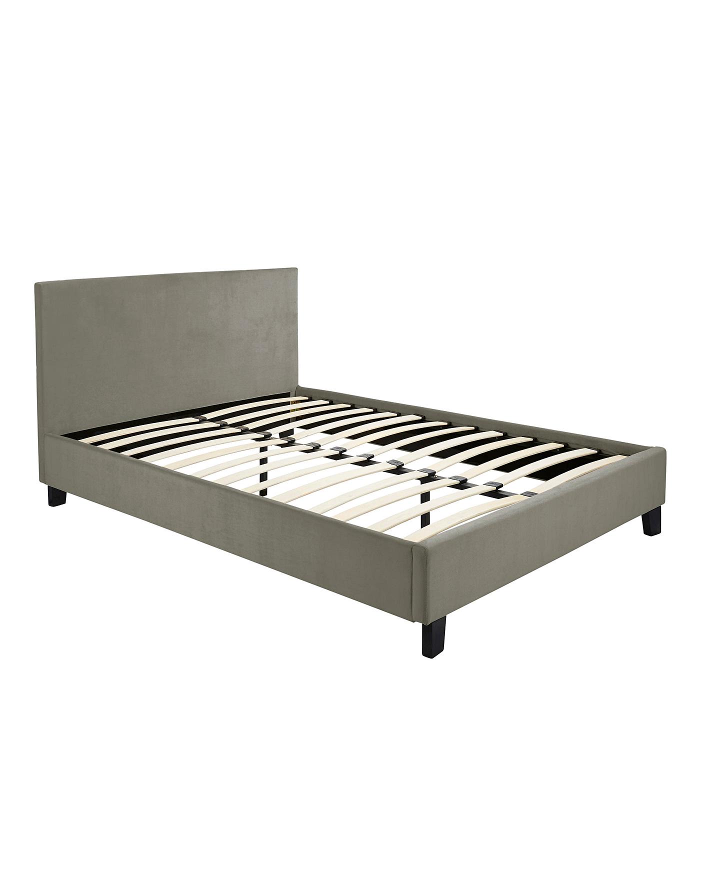 Hayden Velvet Bed Frame J D Williams 