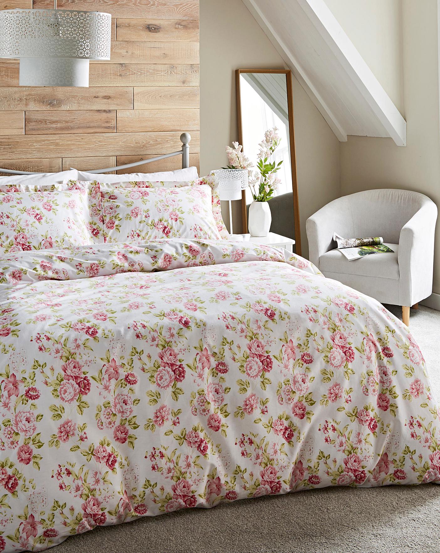 Grace Pink Duvet Cover Set Marisota