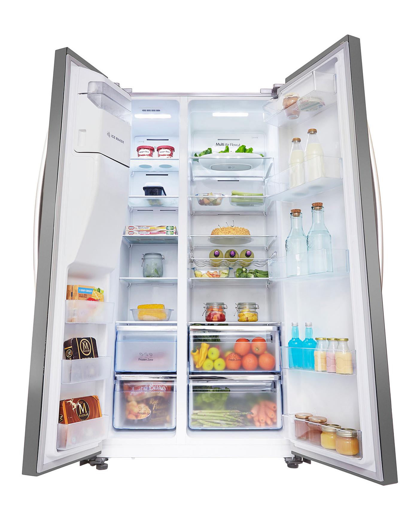 hisense rs694n4icf american fridge freezer