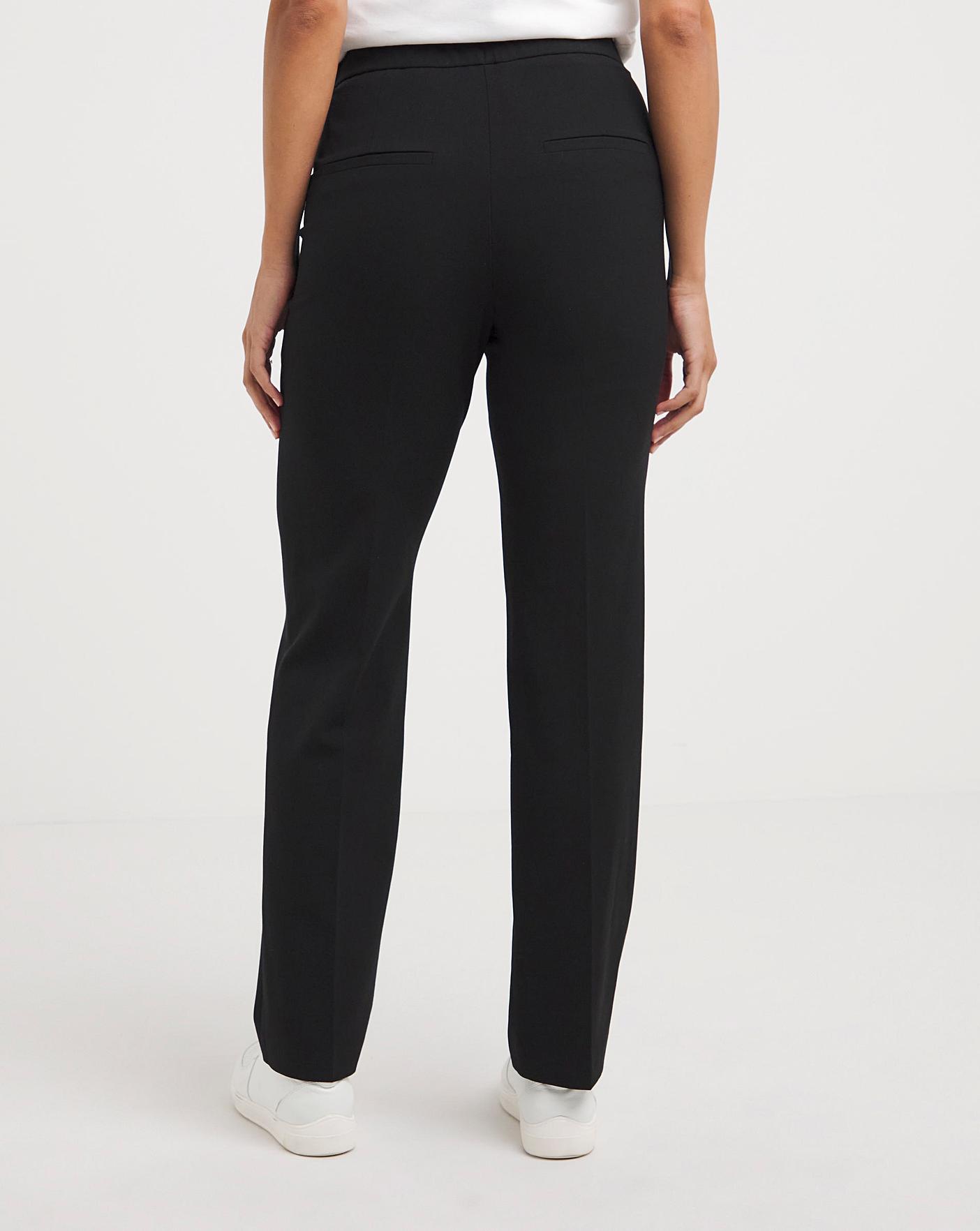 Magisculpt Straight Leg Trousers Short | Ambrose Wilson