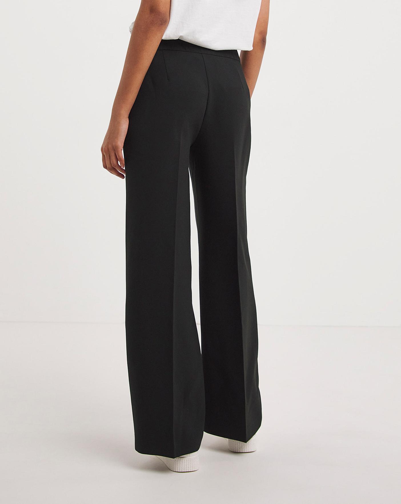 Relaxed Crepe Pant in Black – Muse Boutique