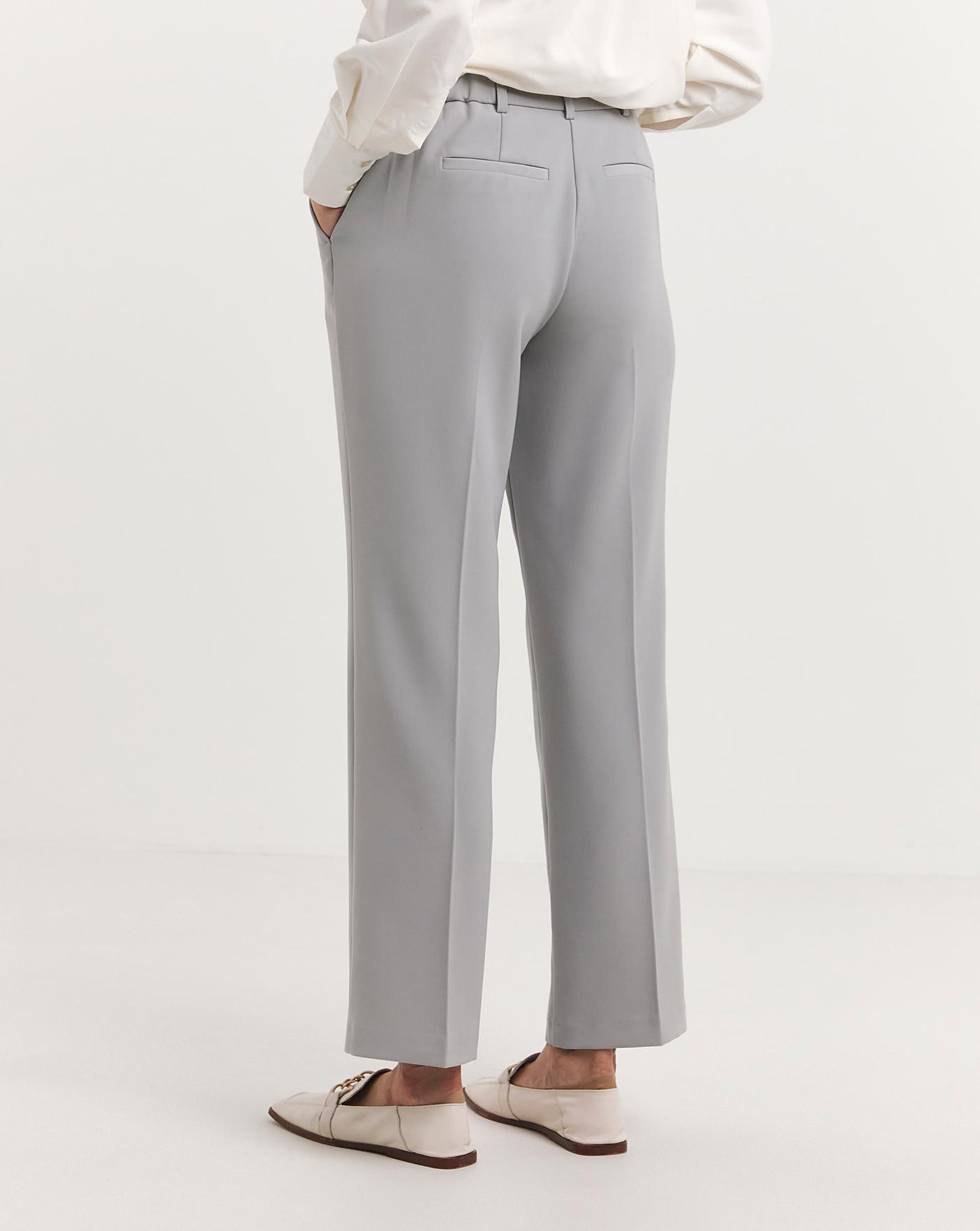 Light Grey Brescia Pants in Linen Cotton | SUITSUPPLY US