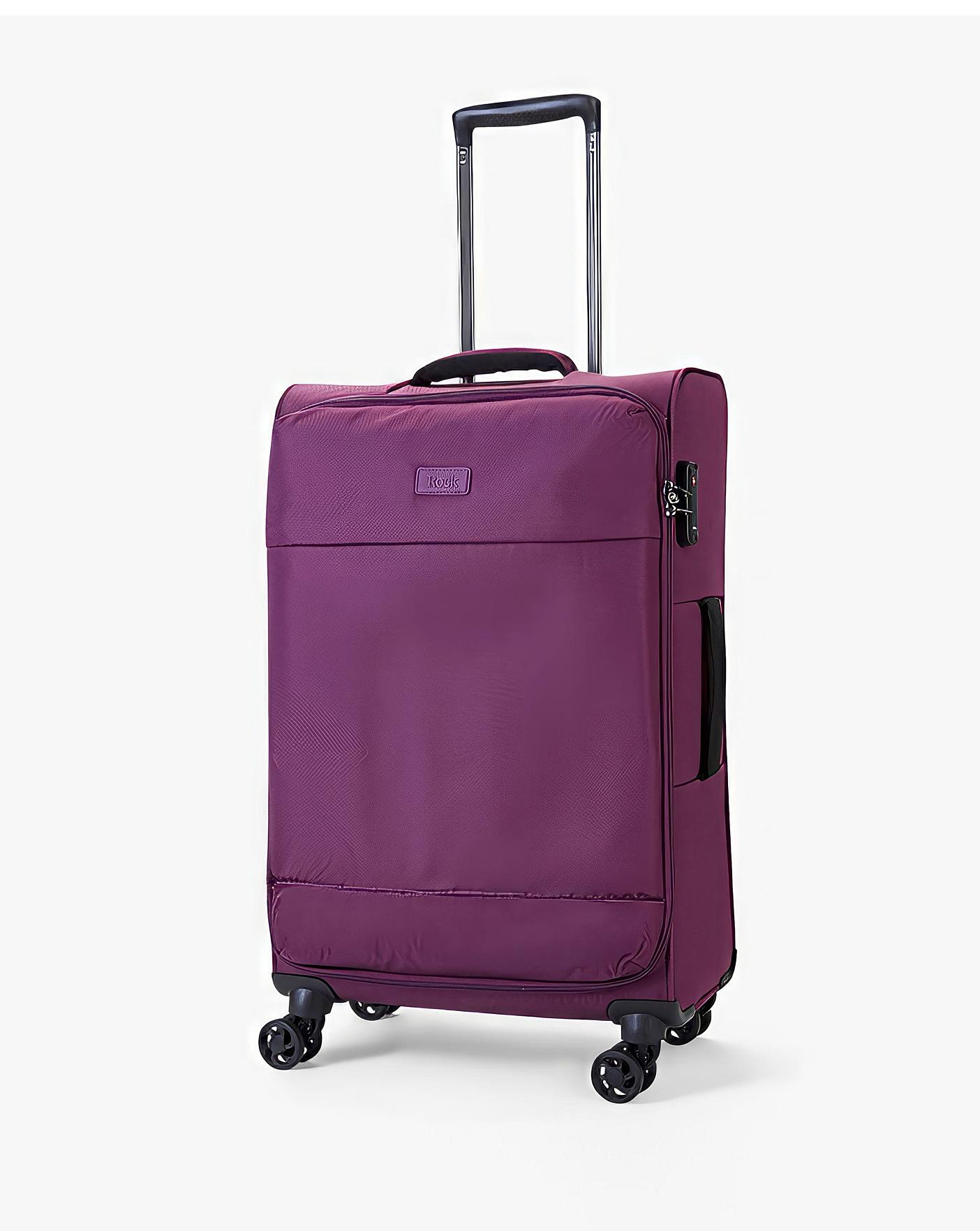 Purple suitcase best sale