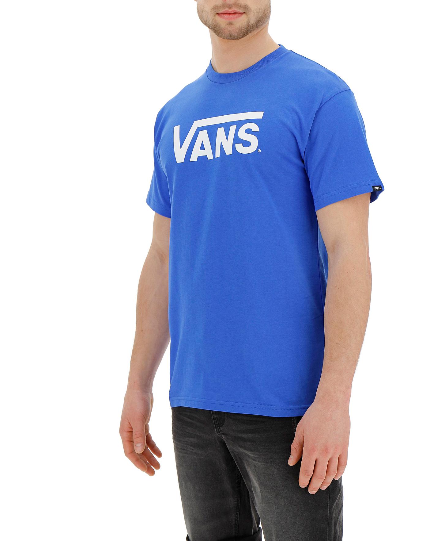 vans classic logo t shirt