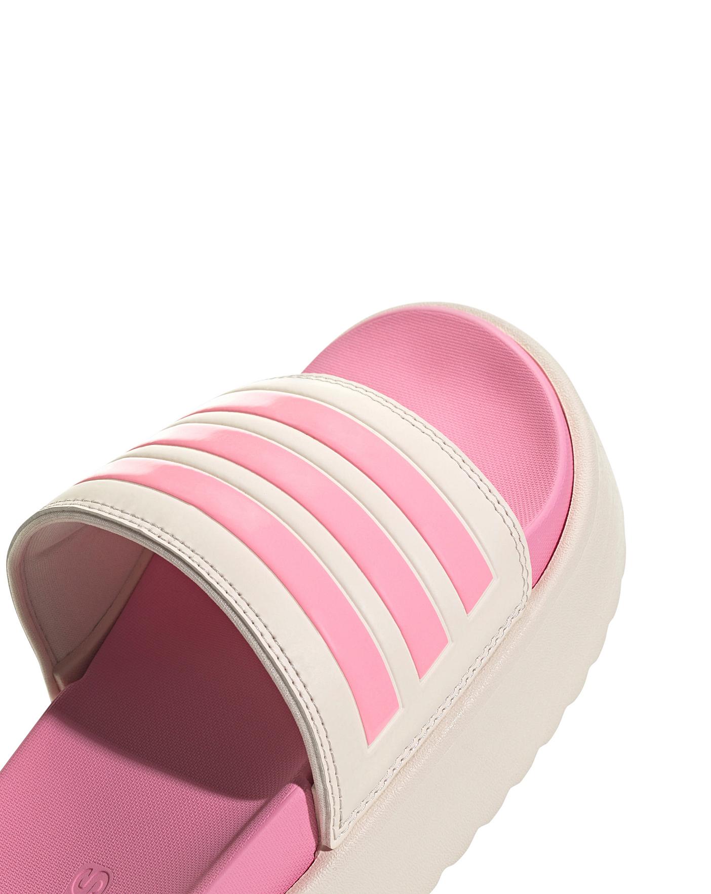 adidas pink slide