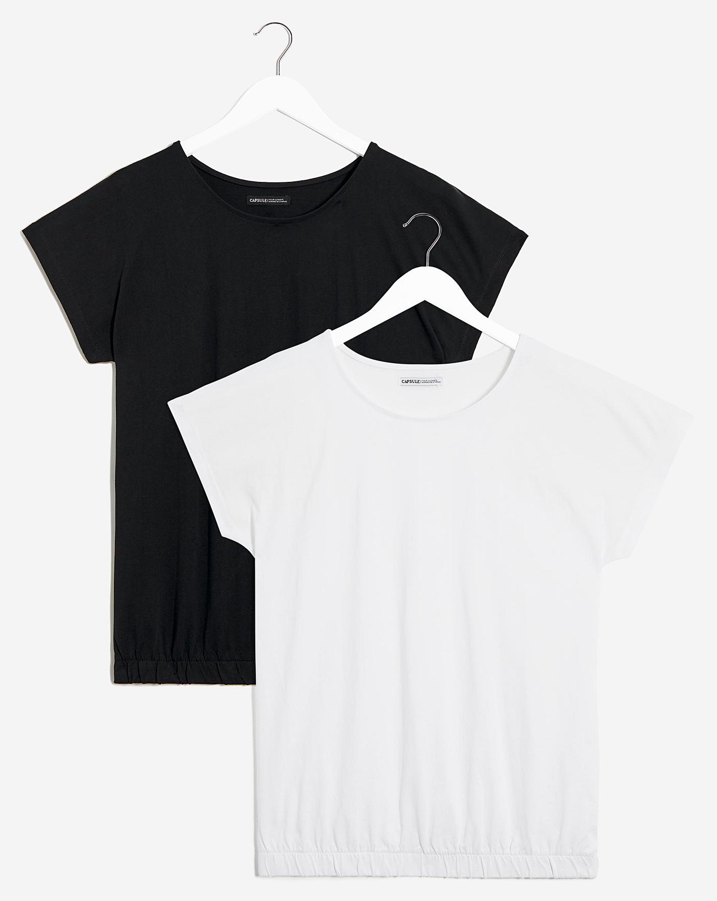 bubble hem tshirts