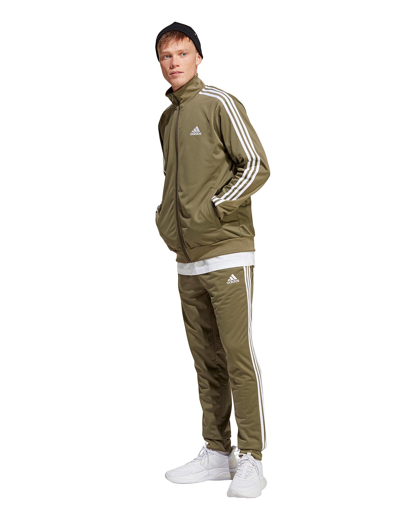 Tan sales adidas sweatsuit