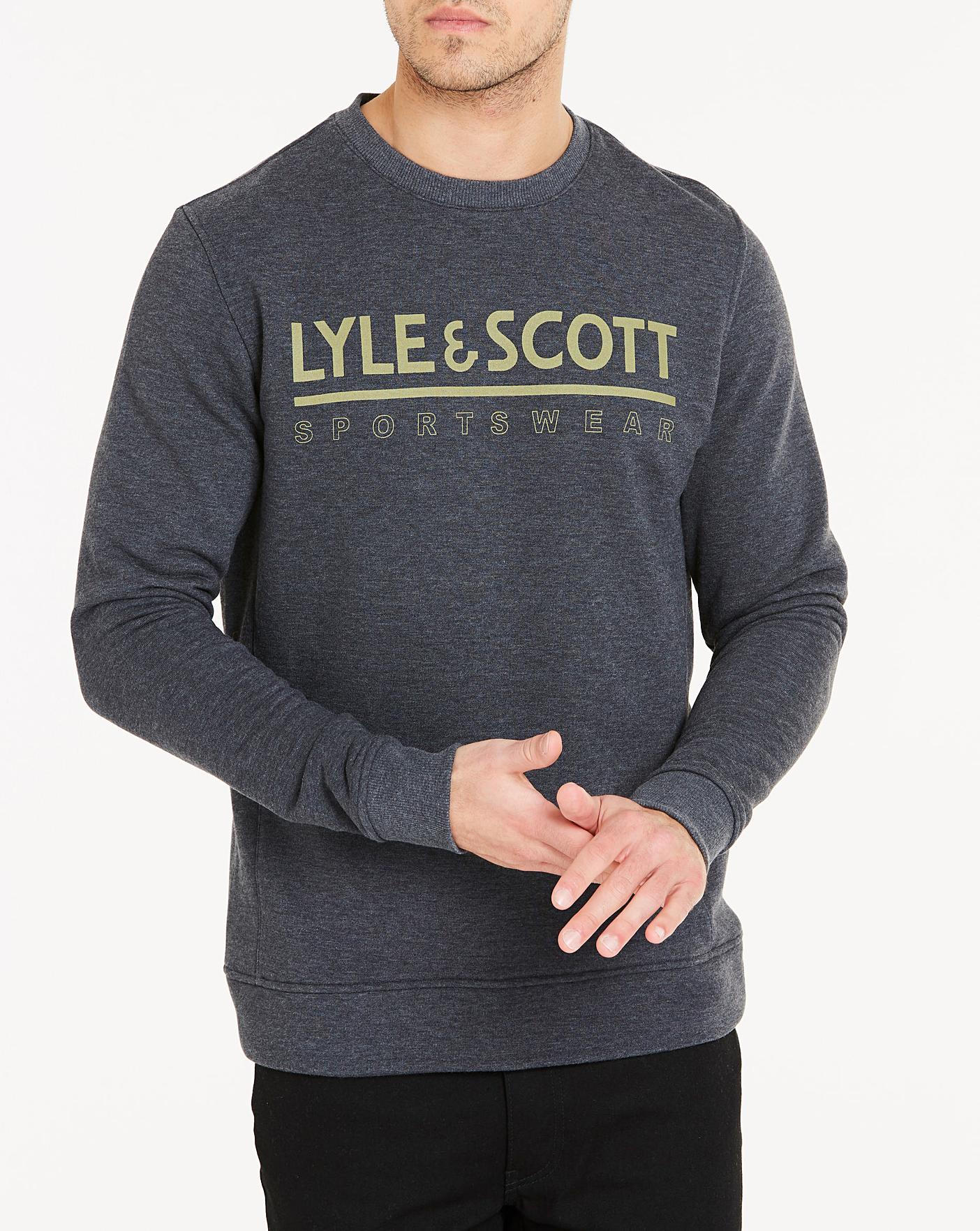 lyle & scott logo sweatshirt