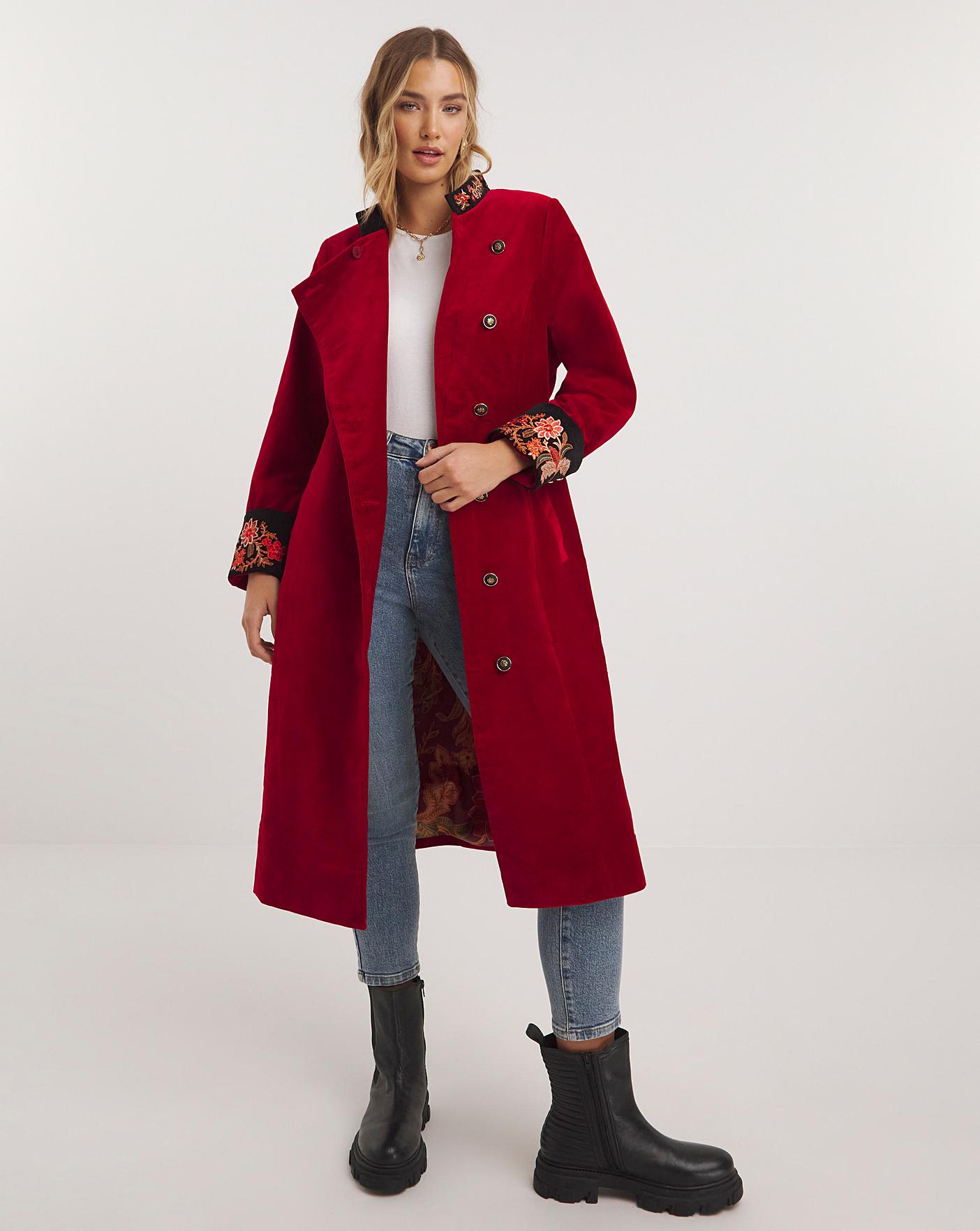 Joe Browns Red Boutique Coat Simply Be