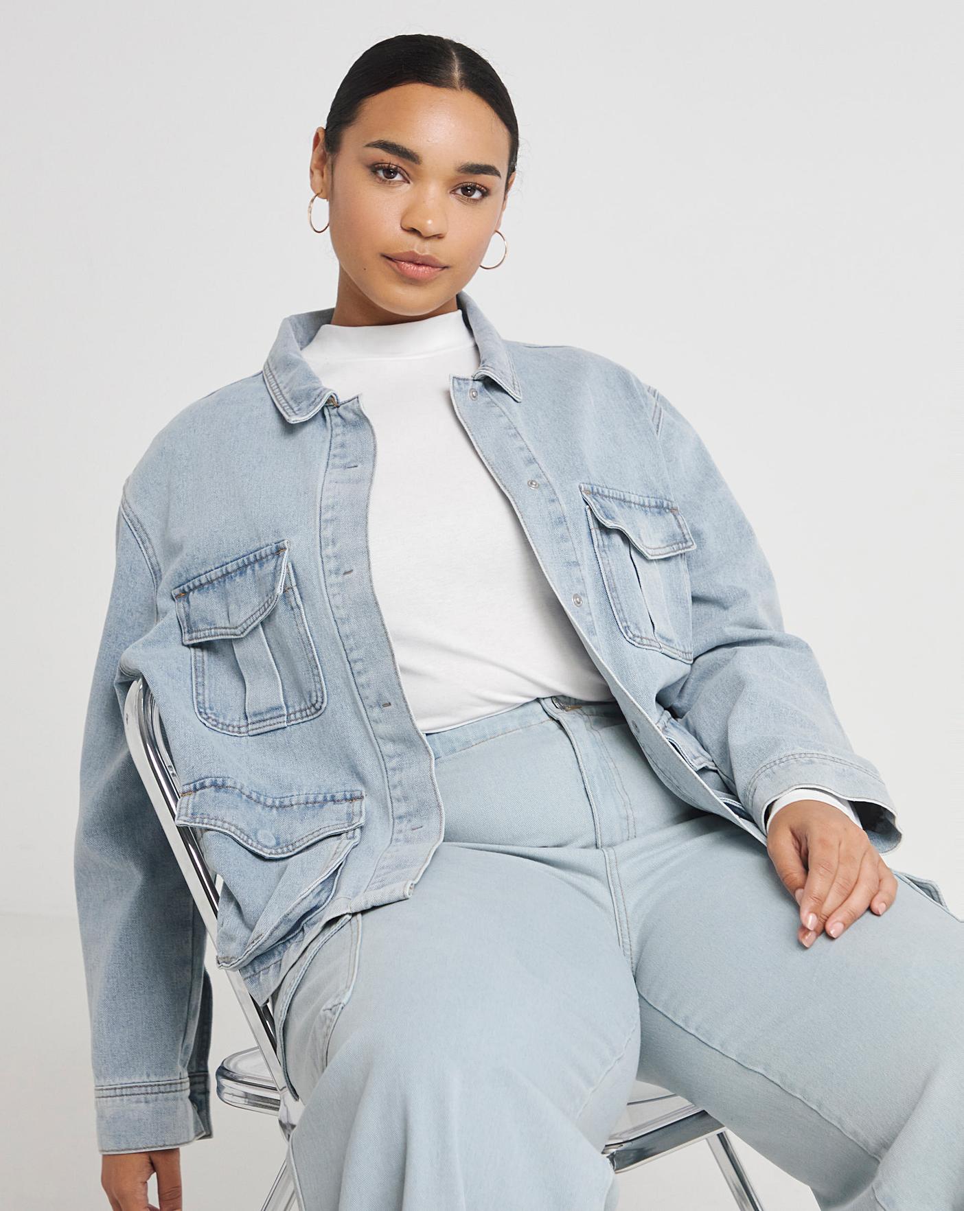 Simply be shop denim jacket