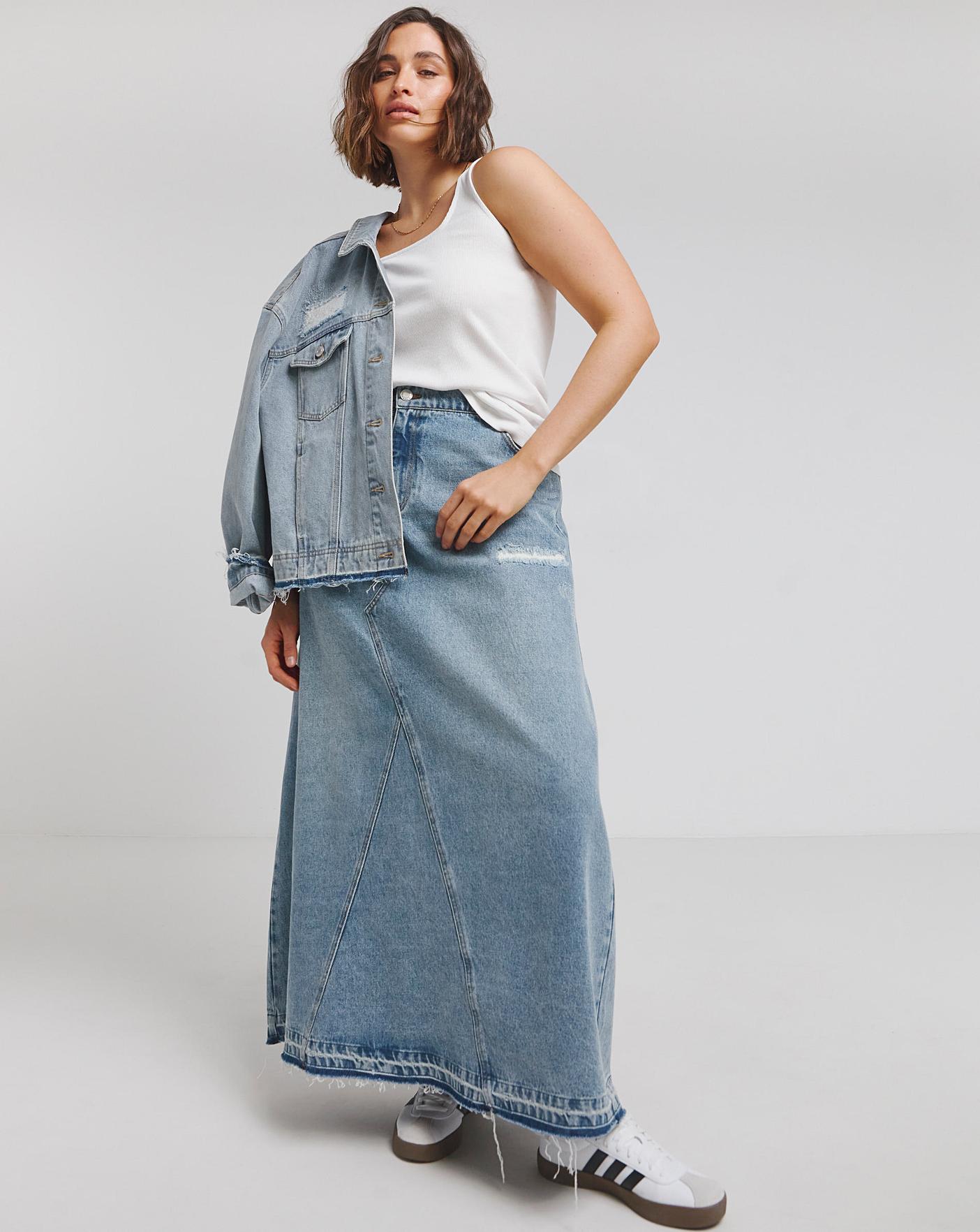 How to fix ripped denim skirt hotsell