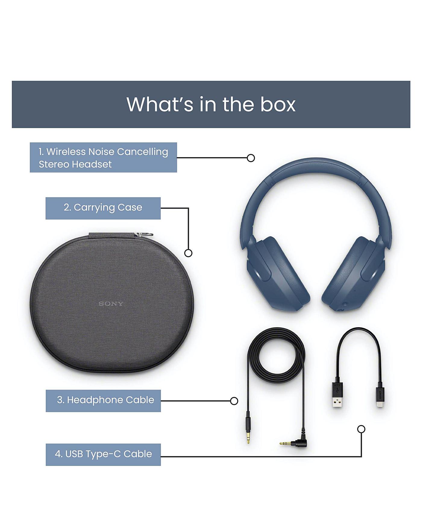 Sony WHXB910NL Noise Cancelling Blue Oxendales