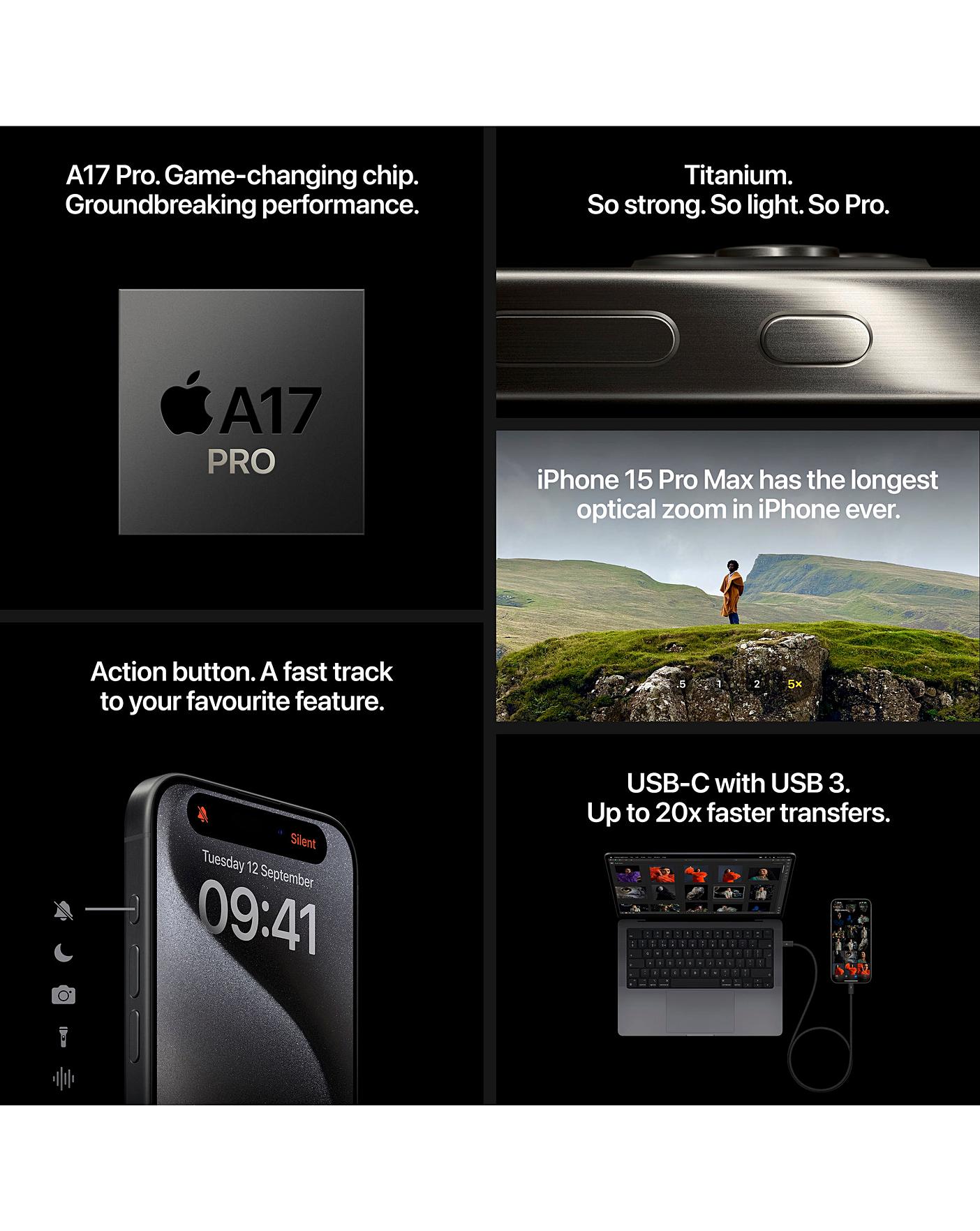 Apple iPhone 15 Pro 256GB - White | Home Essentials
