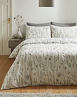 Winter Flora Duvet Cover Set