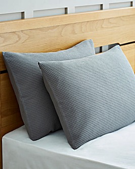 Waffle Pure Cotton Housewife Pillowcases