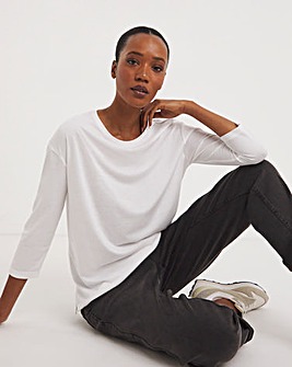 The White Slouch Top