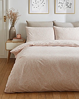 Lace Print Duvet Cover Set