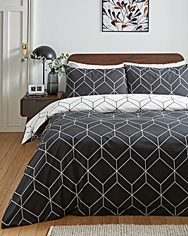 Oberon Monochrome Duvet Set