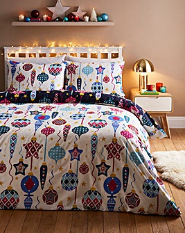 Festive Bauble Duvet Cover Set